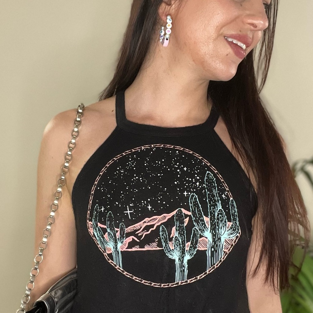 Neon Desert 🌵 Halter Top